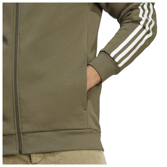 Adidas Ανδρική ζακέτα M 3-Stripes Fleece FZ HD Adidas Ανδρική ζακέτα M 3-Stripes Fleece FZ HD